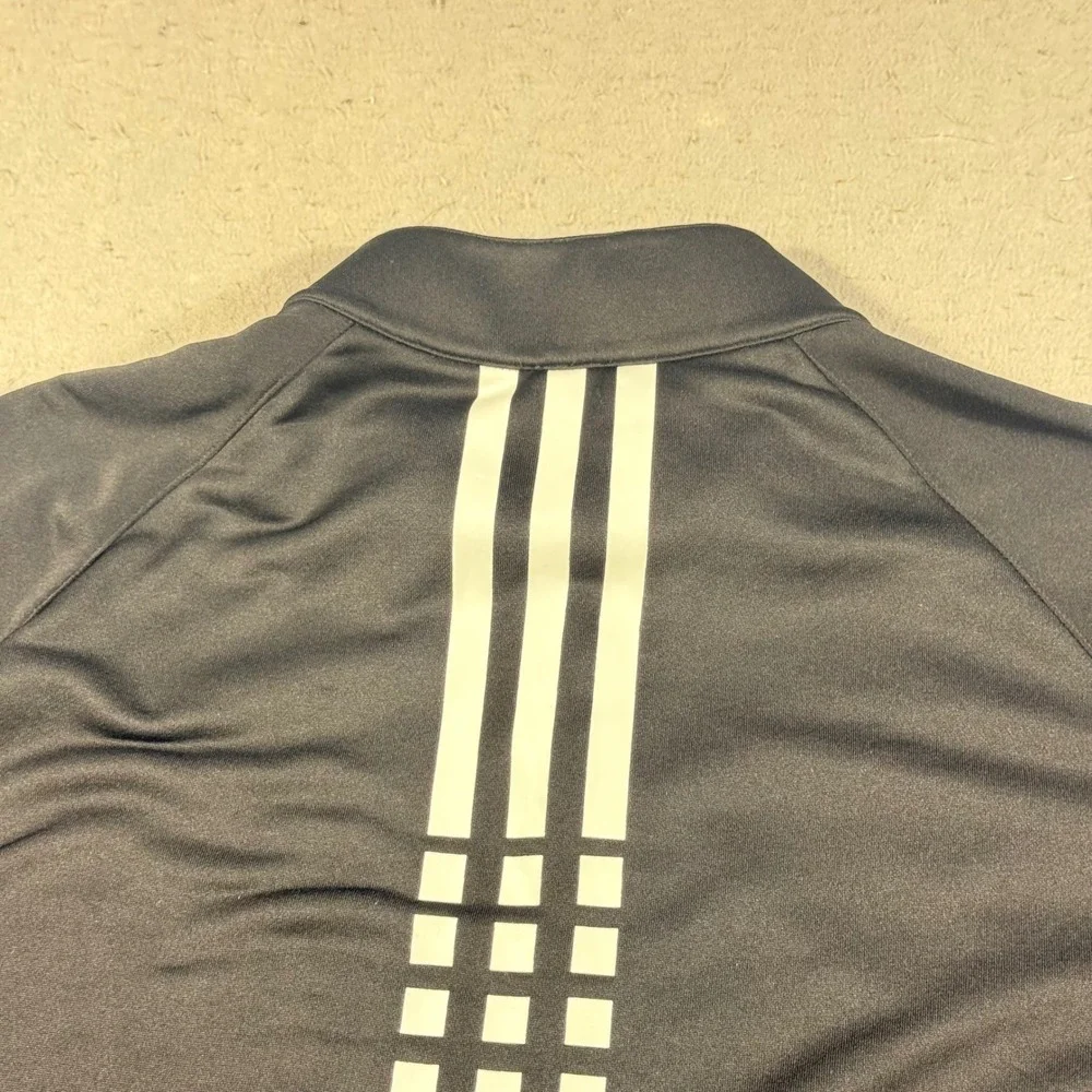 Adidas Golf Adizero Mens 2XL Black Quarter Zip Pullover‎ Long Sleeve Shirt